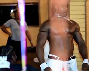 Are Male Strippers Really Not Gay? Let’s See This Fat Milf Suck Monster Cock!