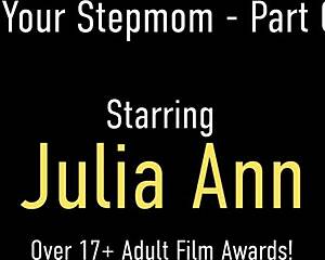 Cock Sucking Cougar Julia Ann Pussy Fucks Step-Son Hard!