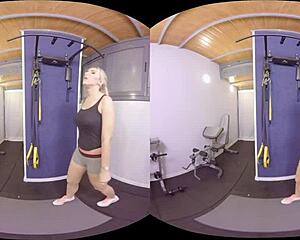Explore athletic fitness sex in this virtual reality experience part two
