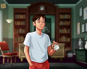 TEACHER SEDUCES STUDENT WITH BIG TITS AND ASS IN SUMMERTIME SAGA COLLEGE SCENE