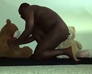 Want to join our furry threesome with toy bears?