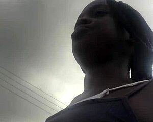 Crazy Bitch Hunts for Lighter in Supermarket to Smoke