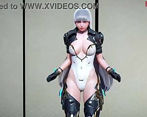 ultimate bunny help me the first descendant full fantasyking3 in anime style