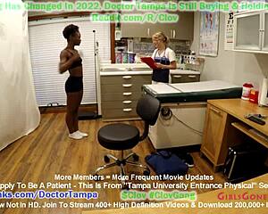Man, I can't believe Rina Arem's humiliatin’ gyno exam at Tampa University... so embarrassin’!
