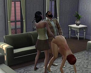 Introduced To New Family Orgy!