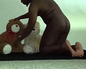 Want to join our furry threesome with toy bears?