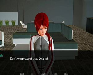 in my new family, the teen brunette gets her big ass played with