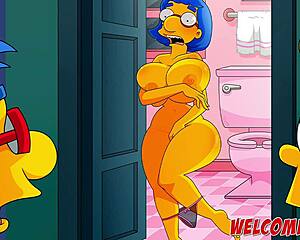 Best tits and butts in simptoons simpsons hentai cartoons