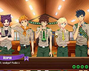 game friends camp episode 5 taiga mystery russian voice 😊