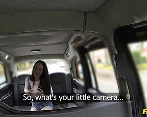 Fake taxi cabbie, enjoying your fantasy fuck?