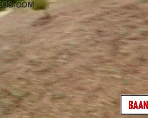 Blondie Fesser Caught: Busty Blonde Agrees to Public Fucking