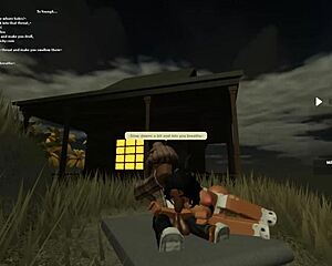 I deepthroated a big black cock in roblox porn