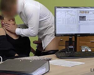 Naughty teen uses sex to get loan credit