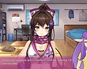 Ninja maid in action in Ninnin Days part 4 with English subtitles