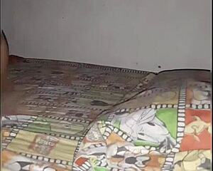 I arrived late home and she made me.