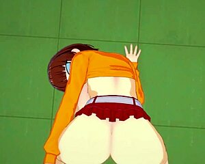 Velma uses her small but tight pussy to solve a mystery with Daphne Blake