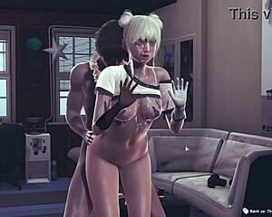 anime 3d dogs banging me doggystyle while i'm bent over for hours.