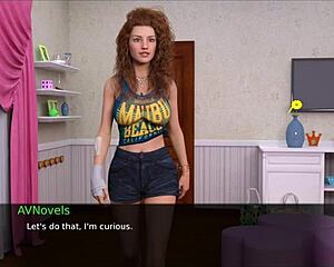 Bold anime hentai with huge tits in sexy outfit