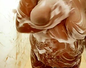 Married Indian woman from Hyderabad washing up