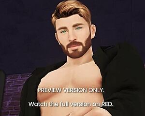 peggy and steve getting naughty in 3d hentai preview 😏