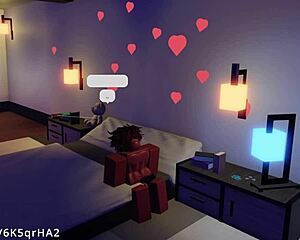 Demon Slams Hot Fan with Monster Creampie in Roblox Scene