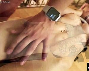 Fucked girlfriend and cum on ass pov - homemade