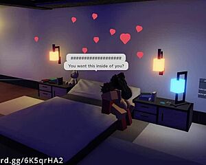 Demon Slams Hot Fan with Monster Creampie in Roblox Scene