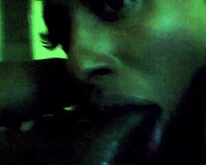 ebony girl sucking big black cock like this