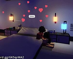 Demon Slams Hot Fan with Monster Creampie in Roblox Scene