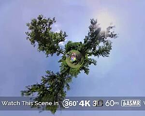 Blonde's outdoor picnic turns naughty