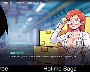 Experience the erotic visual novel Hotime Saga
