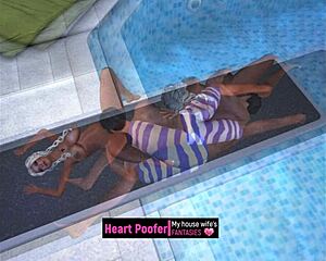 Taken Right On The Public Pool's Jumping Board!