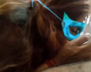 Hot tania gives a lovely blowjob with big tits and monster cock 😍