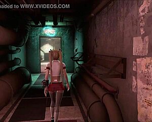 Marie Rose takes anal outdoors in Fallout 4