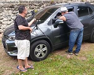 Mais Um Pouco Da Estrela Pornô Katharine Madrid Nos Bastidores - Tony Tigrao - Binho Ted 😍