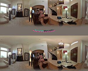 Unbelievable! Sexlikereal-Nikkis Delivers a Raise in Voyeur VR360 30 FPS VRHush!