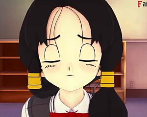 Videl Can't Wait For Sex In Dragon Ball Z Ex 3!