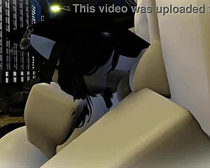 Kyller Sucking Hard at Alley in 3D Cartoon, Oops, RR34!