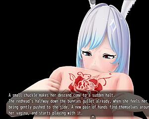 vorealia - big bunny girl willing digestion in 3d cartoon hentai.