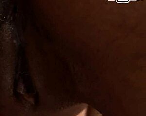 Ebony threesome with two big ass black bitches and bbc 😈