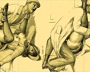 Vintage Erotic Drawings From Antique Anime And Hentai Collections