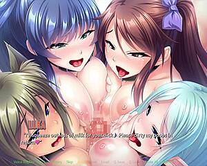 Watch the harem hunter use sex-ray vision on all these monsters?