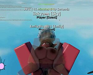 they bent over a wild roblox whore for rough play