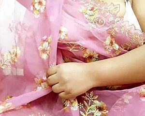 Latina Teen 18+ In Saree With Mother In Law And Aunt