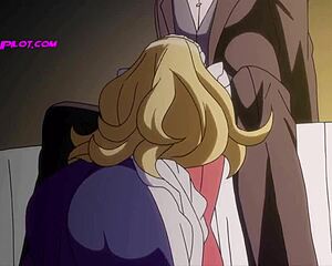 Young blonde queen gets a midnight visit for pleasure