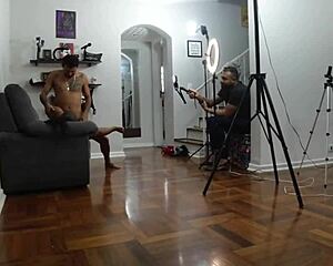 little horny girl in anime orgy backstage