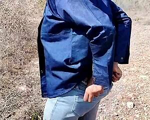 Wild sex with an Indian babe in the woods