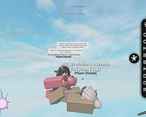 they bent over a wild roblox whore for rough play