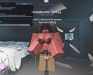 they bent over a wild roblox whore for rough play