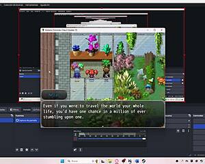 henteria chronicles 3 part 7, an eng game with pixel art and no animated scenes.